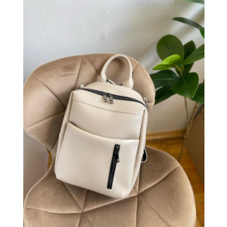 БЕЖ ТАУП — сумка-рюкзак - великий якісний із зручною кишенею спереду (Луцьк, 802) - Інтернет-магазин спільних покупок ToGether