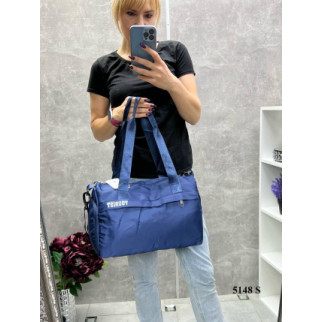 Синя - 39x25x16 см - стильна та практична спортивно-дорожня сумка з непромокаючої тканини - розмір S (5148) - Інтернет-магазин спільних покупок ToGether