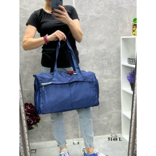 Синя - 50x30x20 см - стильна та практична спортивно-дорожня сумка з непромокаючої тканини - розмір L (5148) - Інтернет-магазин спільних покупок ToGether