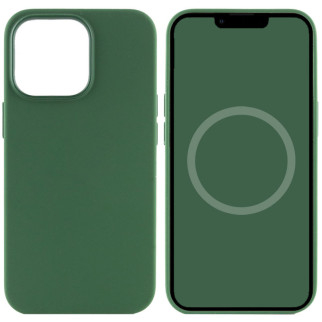 Чохол Silicone case (AAA) full with Magsafe and Animation для Apple iPhone 13 Pro (6.1") Зелений / Clover - Інтернет-магазин спільних покупок ToGether