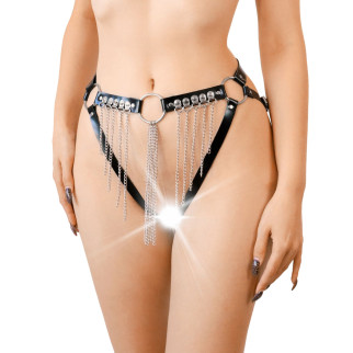 Сексуальні трусики з ланцюгами Art of Sex - Xena XS-M, колір чорний - Інтернет-магазин спільних покупок ToGether
