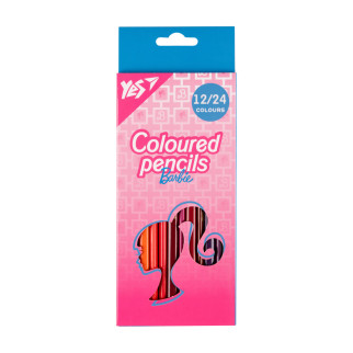 Набір кольорових олівців YES Barbie 290747 24 кольори - Інтернет-магазин спільних покупок ToGether