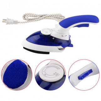 Отпариватель Mini Steam Iron HT-558B. Колір синій - Інтернет-магазин спільних покупок ToGether