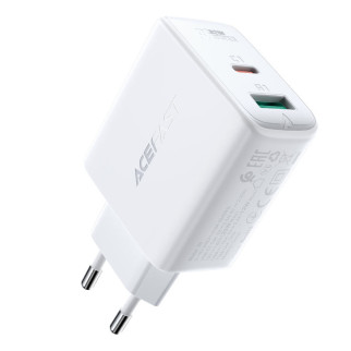 МЗП Acefast A5 PD32W GaN (USB-C+USB-A) White - Інтернет-магазин спільних покупок ToGether