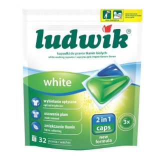 Капсули для прання для білих тканин 32шт Ludwik - Інтернет-магазин спільних покупок ToGether