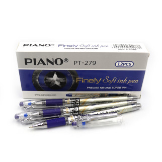 Ручка масляна "Piano" "Finely" 0,7мм, синя, ціна за 12 шт. // - Інтернет-магазин спільних покупок ToGether