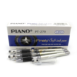 Ручка масляна "Piano" "Finely" 0,7мм, чорна, ціна за 12 шт. // - Інтернет-магазин спільних покупок ToGether