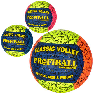 М'яч волейбольний офіційн розмір,ПУ,ручная работа,18панелей,260-280г,3кольори,кул /30/ - Інтернет-магазин спільних покупок ToGether