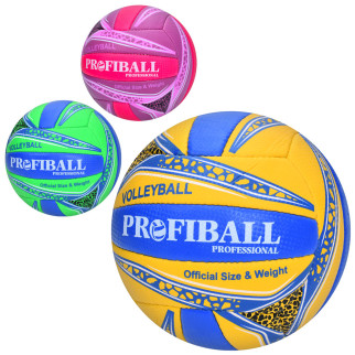 М'яч волейбольний офіційний розмір, ПУ, ручна робота, 260-280г, 3кольори, в п/е /30/ | 1192ABC - Інтернет-магазин спільних покупок ToGether