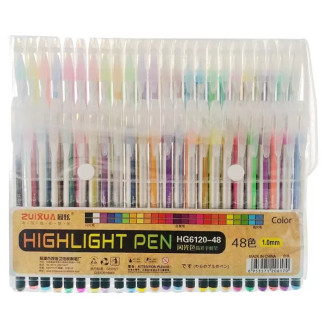 Набір ручок гелевих 48 кольорів HG6120-48 - Інтернет-магазин спільних покупок ToGether