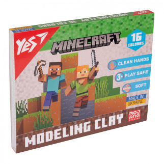 Пластилін Yes, 16 кол., 320г "Minecraft" - Інтернет-магазин спільних покупок ToGether