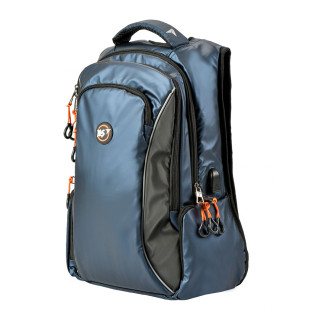 Рюкзак молодіжний YES T-92 "Past all" синій/чорний | 558439 - Інтернет-магазин спільних покупок ToGether
