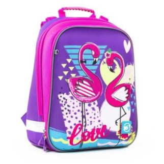 Рюкзак шкільний каркасний YES H -12 "Flamingo" - Інтернет-магазин спільних покупок ToGether