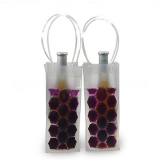 Сумка для охолодження пляшки 10799 10х25 см фіолетова - Інтернет-магазин спільних покупок ToGether