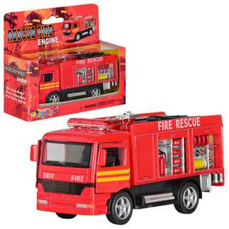 Машинка пожежна інертна Kinsmart KS-5110-W 12.5 см - Інтернет-магазин спільних покупок ToGether