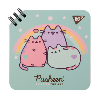 Блокнот на спіралі YES Pusheen 151873 80 аркушів - Інтернет-магазин спільних покупок ToGether