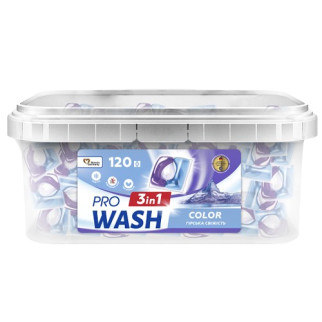 Капсули для прання Гірська свіжість 120шт (контейнер з ручкою) ProWash 2К - Інтернет-магазин спільних покупок ToGether