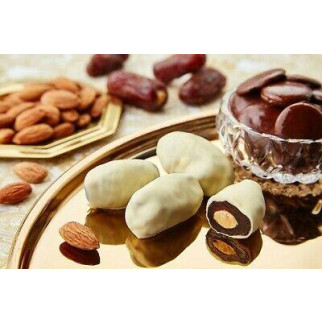Choco Mira white camel chocolate dates with almond-фініки фаршированих мигдалем, покритих білим шоколадом - Інтернет-магазин спільних покупок ToGether