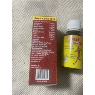 Знеболювальна суміш олій із трав Fast Cure oil при болях у суглобах - Інтернет-магазин спільних покупок ToGether