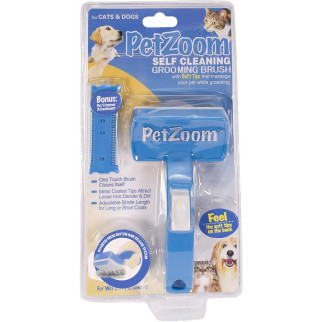 Щітка для тварин самоочищається Pet Zoom Self Cleaning 28613-43 - Інтернет-магазин спільних покупок ToGether