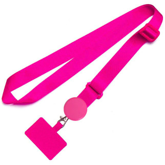 Шнурок для телефону (широкий) 150см Barbie Pink - Інтернет-магазин спільних покупок ToGether