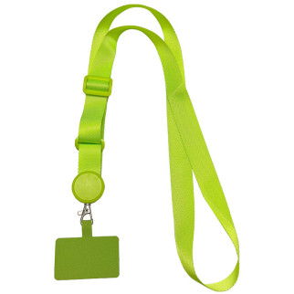 Шнурок для телефону (широкий) 150см Neon Green - Інтернет-магазин спільних покупок ToGether