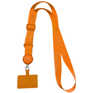 Шнурок для телефону (широкий) 150см Orange - Інтернет-магазин спільних покупок ToGether