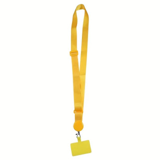 Шнурок для телефону (широкий) 150см Yellow - Інтернет-магазин спільних покупок ToGether