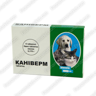 Каніверм антигельмінтик для собак і кішок 1 упаковка 6 таблеток - Інтернет-магазин спільних покупок ToGether