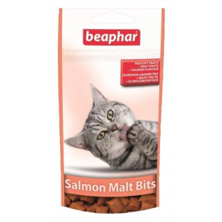 Malt Bits with Salmon для виведення шерсті зі шлунка зі смаком лосося 35 г 35 г - Інтернет-магазин спільних покупок ToGether