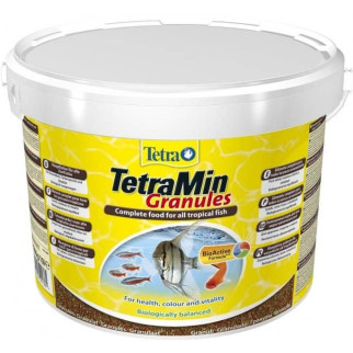 Корм Tetra min Granules для акваріумних риб в гранулах 10 л - Інтернет-магазин спільних покупок ToGether