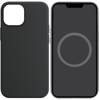 Чохол Silicone case (AAA) full with Magsafe and Animation для Apple iPhone 14 (6.1") Чорний / Midnight - Інтернет-магазин спільних покупок ToGether
