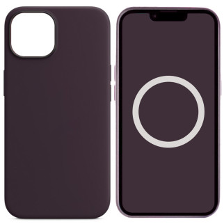 Чохол Silicone case (AAA) full with Magsafe and Animation для Apple iPhone 14 (6.1") Фіолетовий / Elderberry - Інтернет-магазин спільних покупок ToGether