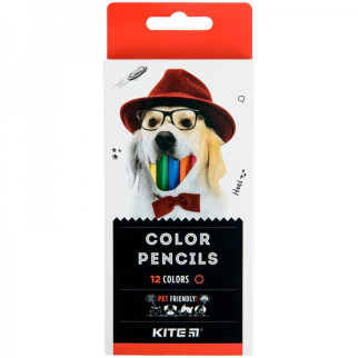 Набір кольорових олівців Kite Dogs K22-051-1 12 кольорів - Інтернет-магазин спільних покупок ToGether