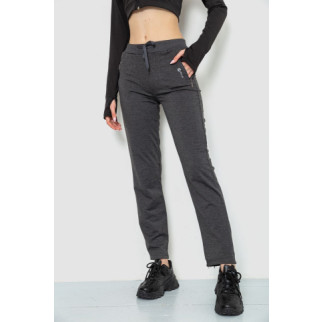 Спортивні штани жіночі, колір темно-сірий, 244R514 - Інтернет-магазин спільних покупок ToGether