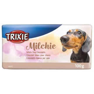 Ласощі для собак Шоколад білий для собак Milchie Trixie 2972, 100 г 100г - Інтернет-магазин спільних покупок ToGether