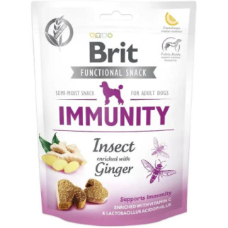 Ласощі Brit Care Dog Snack Immunity з комахами і імбиром 150гр. - Інтернет-магазин спільних покупок ToGether
