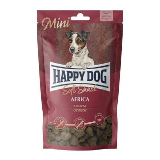 Ласощі Happy Dog Soft Snack Mini Africa для собак дрібних порід, зі страусом і картоплею, 100 г - Інтернет-магазин спільних покупок ToGether