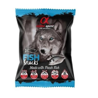 Alpha Spirit Dog Snacks риба напіввологе ласощі кубики 50гр - Інтернет-магазин спільних покупок ToGether