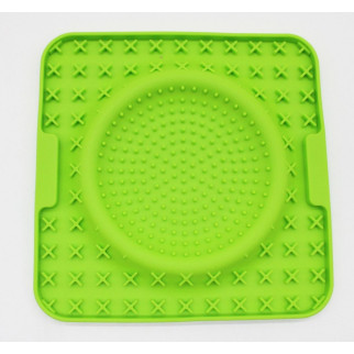 Килимок-тарілка для для Лизання салатовий 2020см - Інтернет-магазин спільних покупок ToGether