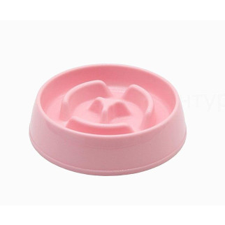Slow feeder Миска рожева 775 мл - Інтернет-магазин спільних покупок ToGether
