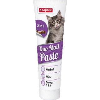 Паста Duo Malt Paste для виведення шерсті для кішок, Beaphar 100г - Інтернет-магазин спільних покупок ToGether