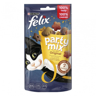 Ласощі Purina Felix Party mix Original М'ясний мікс 60гр - Інтернет-магазин спільних покупок ToGether