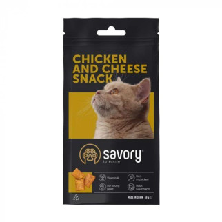 Ласощі savory Snack для кішок з куркою і сиром 60гр - Інтернет-магазин спільних покупок ToGether