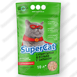 Super Cat Стандарт наповнювач для кішок з ароматизатором, 3 кг 3 кг - Інтернет-магазин спільних покупок ToGether