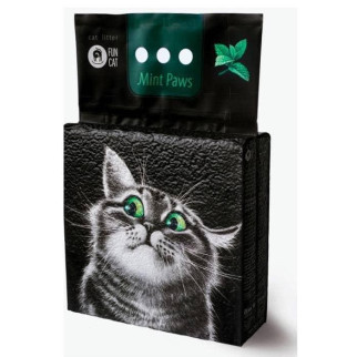 FUN CAT Mint Paws деревний наповнювач для котячого туалету - Інтернет-магазин спільних покупок ToGether