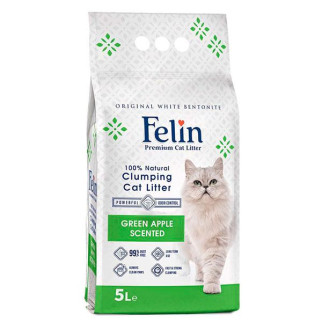 Felin наповнювач для кішок зелене яблуко 5л - Інтернет-магазин спільних покупок ToGether