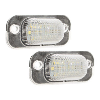 Seat Toledo I (91-99) світлодіодні лампочки LED підсвічування номерного знака (2 шт комплект), Сеат Толедо 1 - Інтернет-магазин спільних покупок ToGether