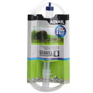 Aquael Gravel Glass Cleaner s Грунтоочисник зі скребком для акваріума 26х46 см - Інтернет-магазин спільних покупок ToGether