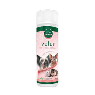 EcoGroom Velur (Екогрум Велюр) концентрований органічний шампунь для собак, котів і гризунів безшерстих - Інтернет-магазин спільних покупок ToGether